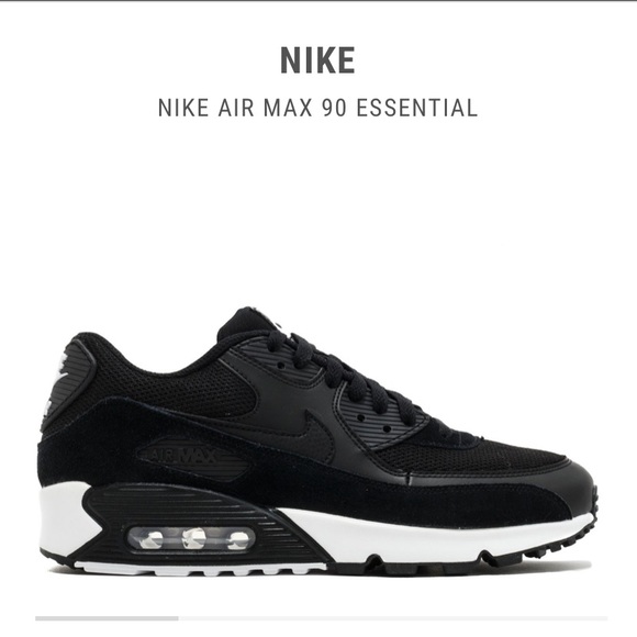 Black and White Nike Air Max 90’s